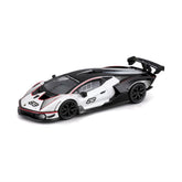 18-41167 - Bburago - 1:32 - Race  - Lamborghini Essenza SCV12 - #12 Bianca/Nera